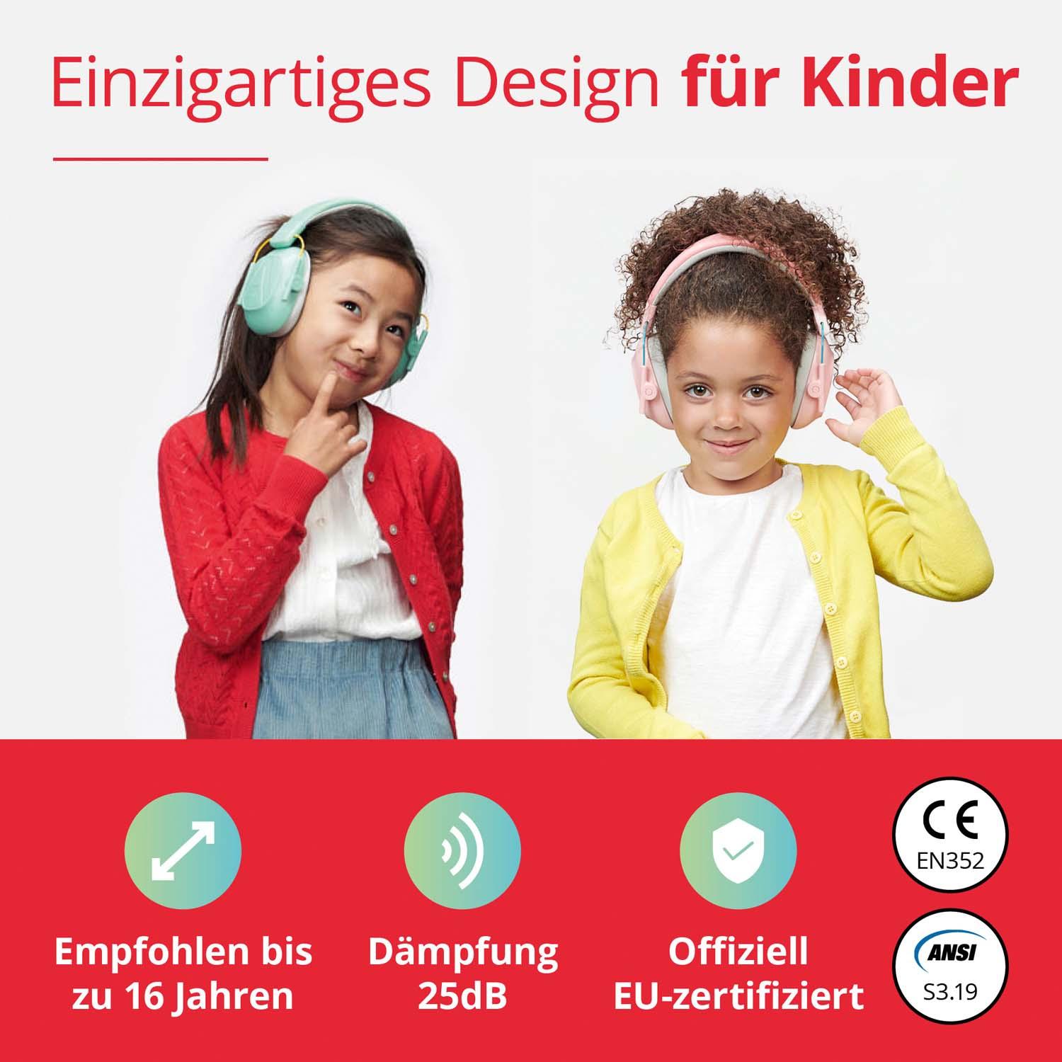 Produktbild ALPINE Gehörschutz MUFFY KIDS rosa 5 von 7