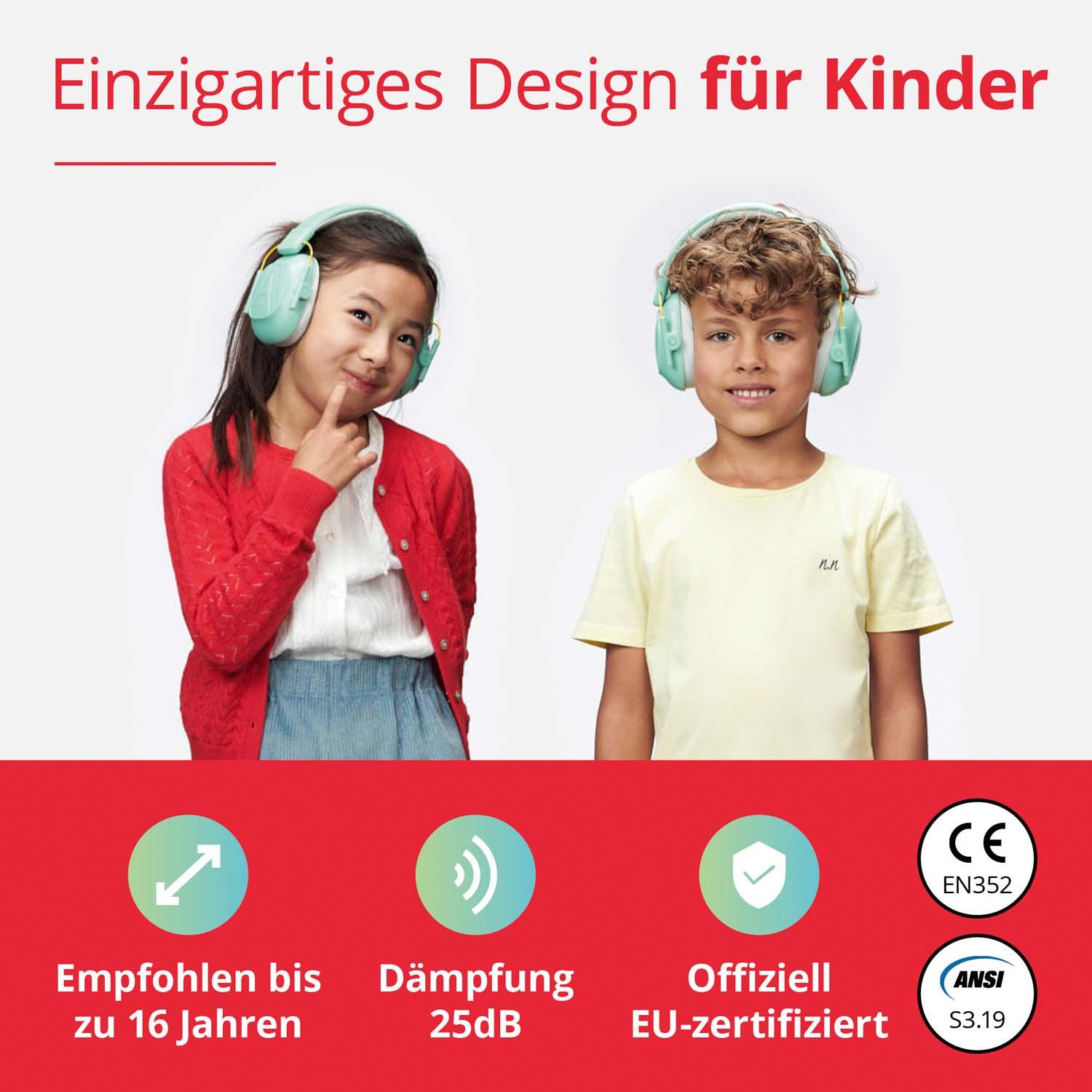 Produktbild ALPINE Gehörschutz MUFFY KIDS mint 5 von 7