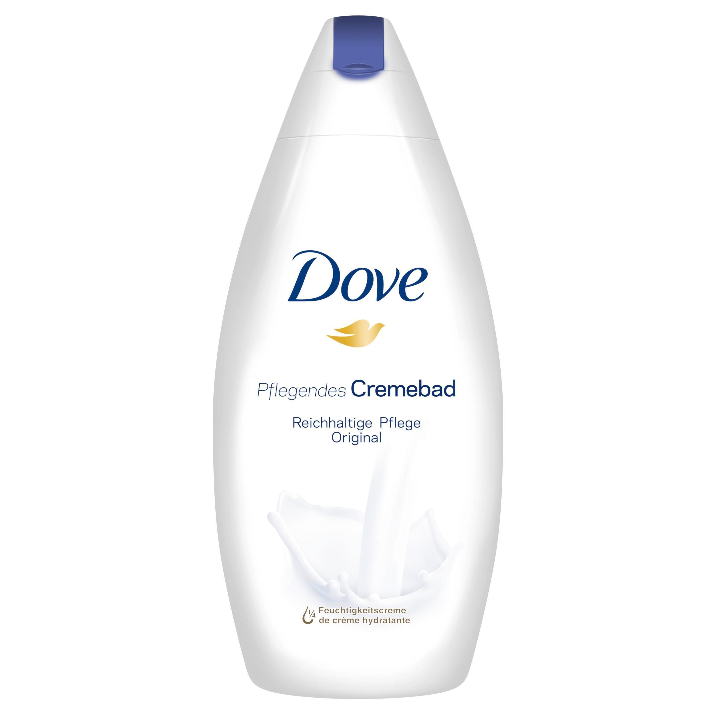 Dove Cremebad für trockene Haut Reichhaltige Pflege 750 ml