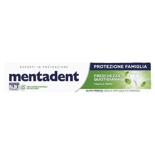 mentadent Zahncreme 3Fach Schutz & Frische
