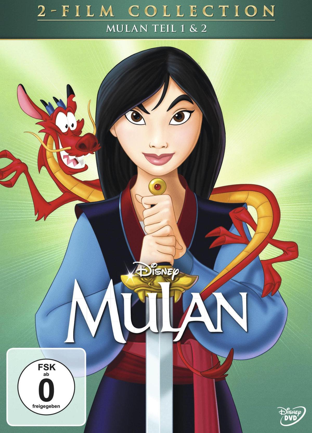 Mulan 1+2 - Doppelpack (Disney Classics + 2. Teil)  [2 DVDs]