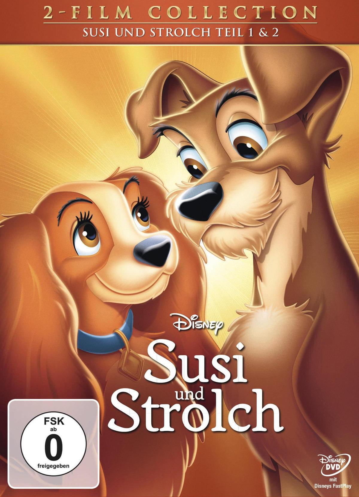 Susi und Strolch - Doppelpack (Disney Classics + 2. Teil)  [2 DVDs]