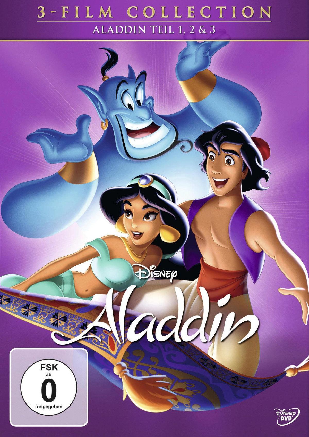 Aladdin - Dreierpack (Disney Classics + 2.&3.Teil) [3 DVDs]