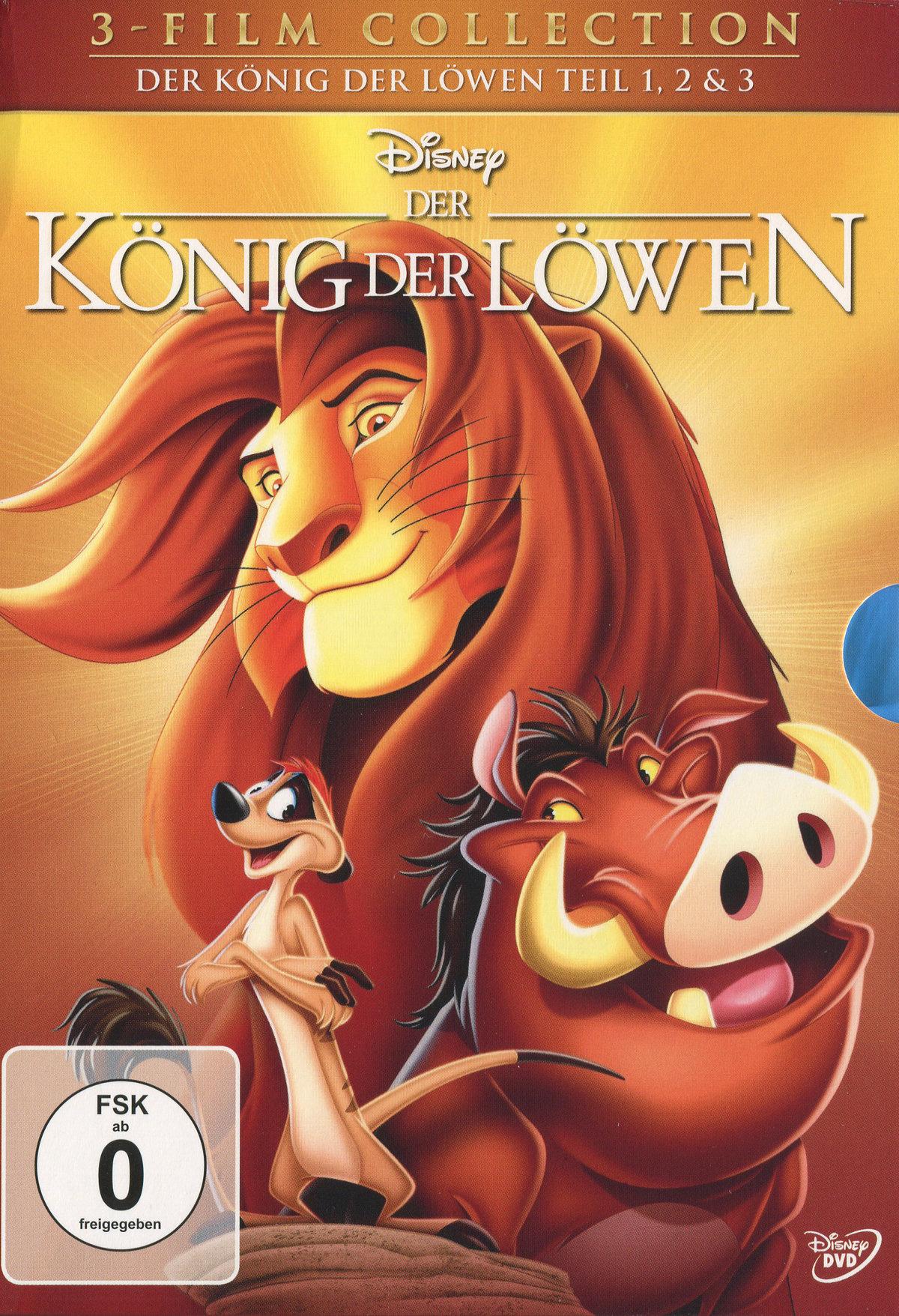 Der König der Löwen - Dreierpack (Disney Classics + 2.&3.Teil) [3 DVDs]