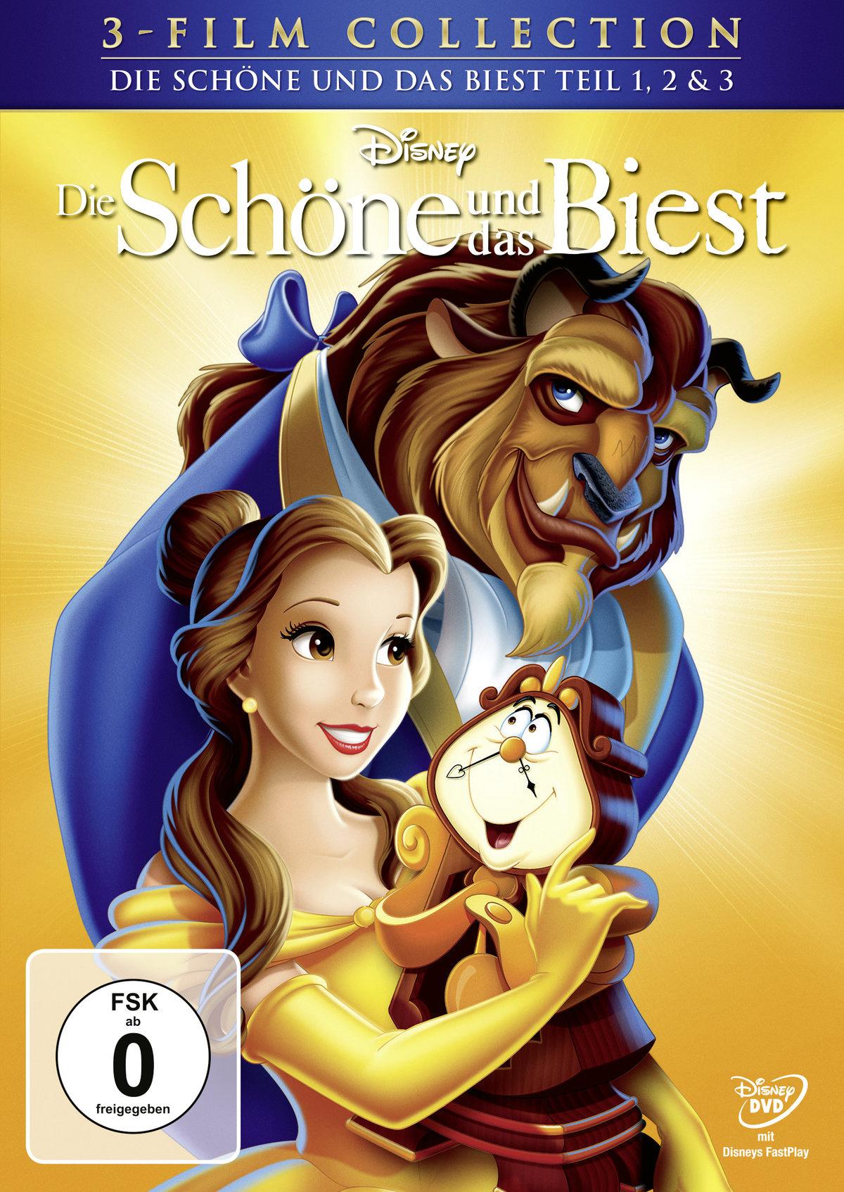 Die Schöne und das Biest - Dreierpack (Disney Classics + 2.&3.Teil) [3 DVDs]