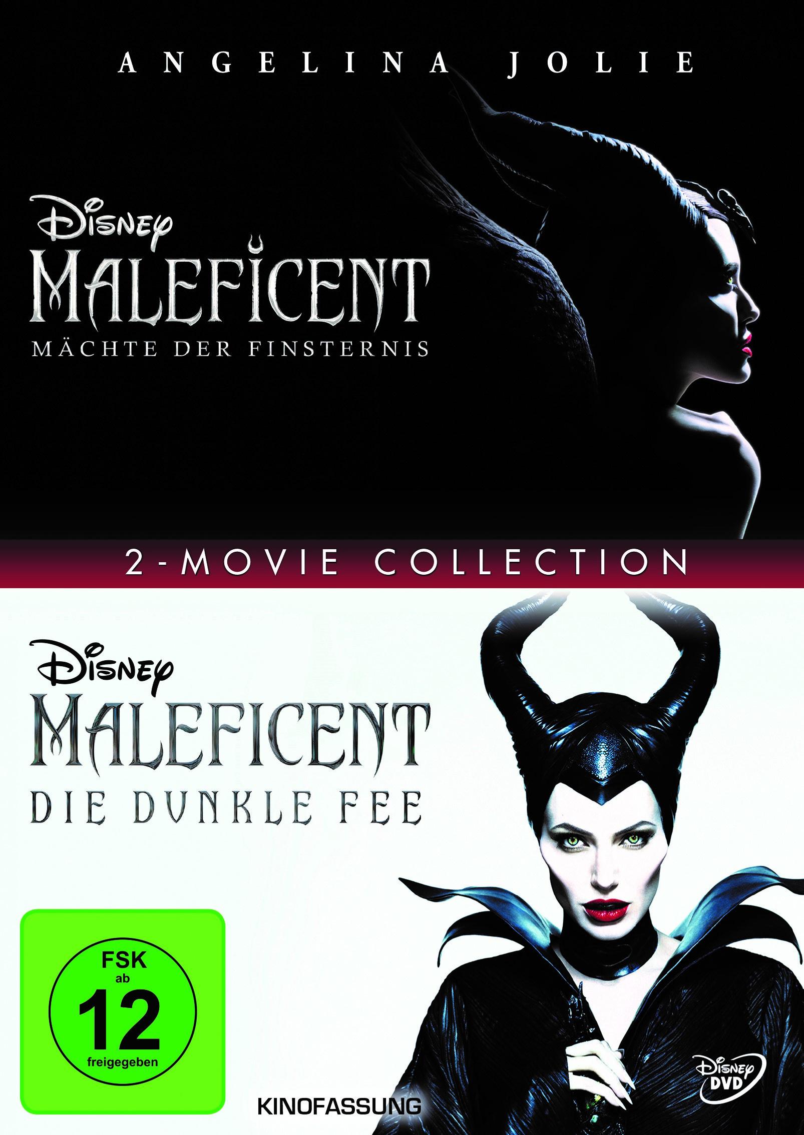 Maleficent - Die dunkle Fee/Mächte der Finsternis  [2 DVDs]