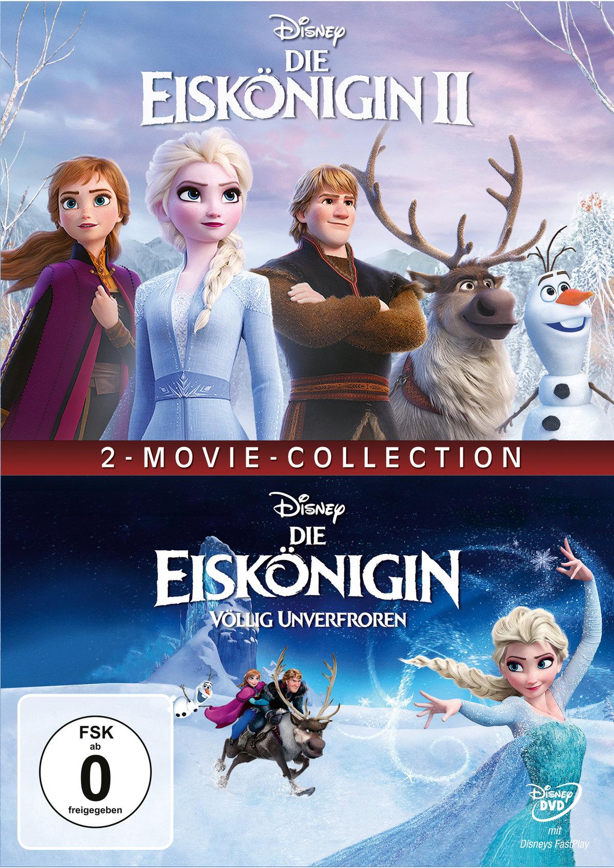 Die Eiskönigin 1+2  [2 DVDs]