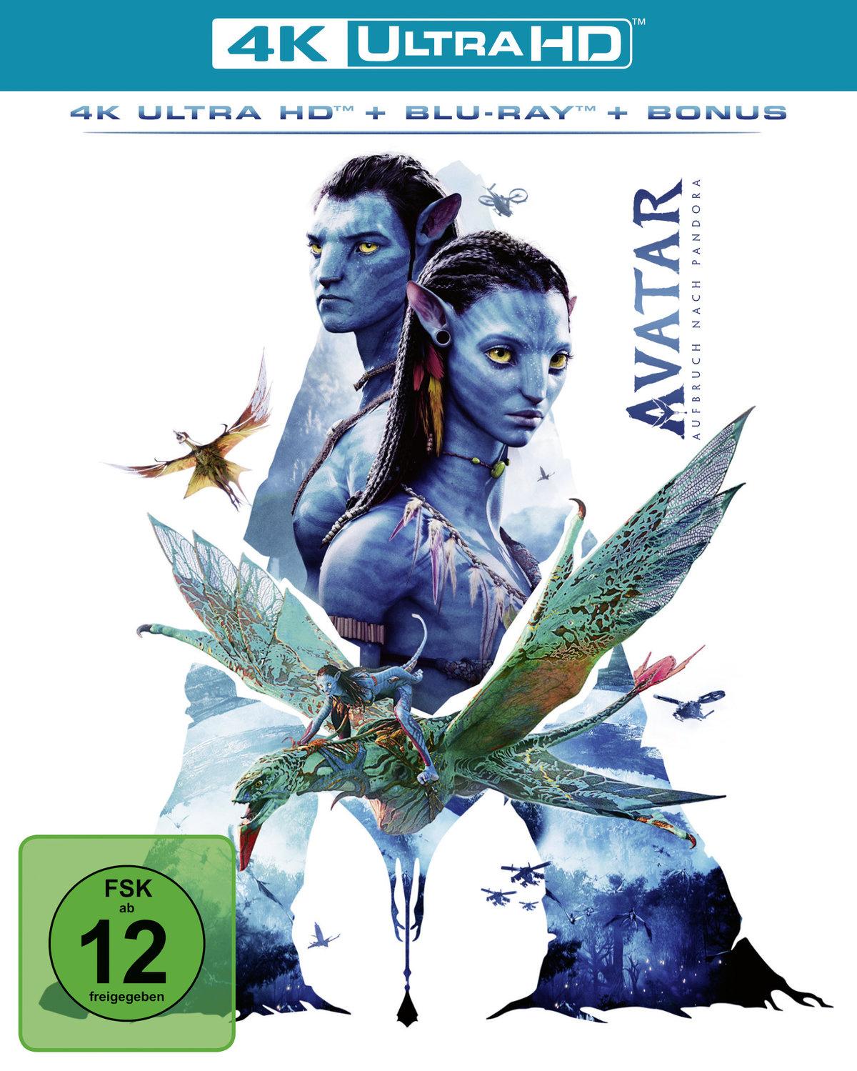 Avatar - Aufbruch nach Pandora  (4K Ultra HD) (+ Bonus-BR)