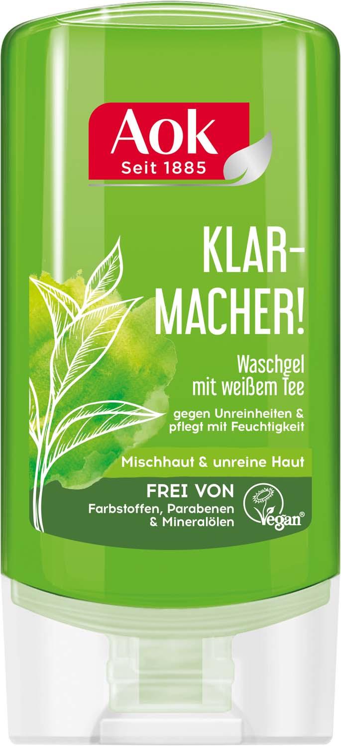 Aok Weisser Tee Regulierendes Waschgel