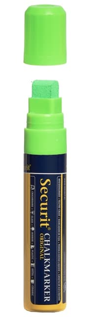 Produktbild Securit Kreidemarker breit grün 2 von 2