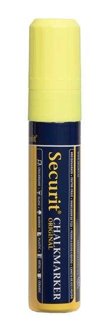 Securit Kreidemarker breit gelb