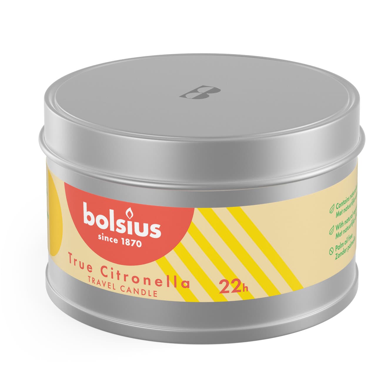 bolsius True Citronella Duftkerze in Dose