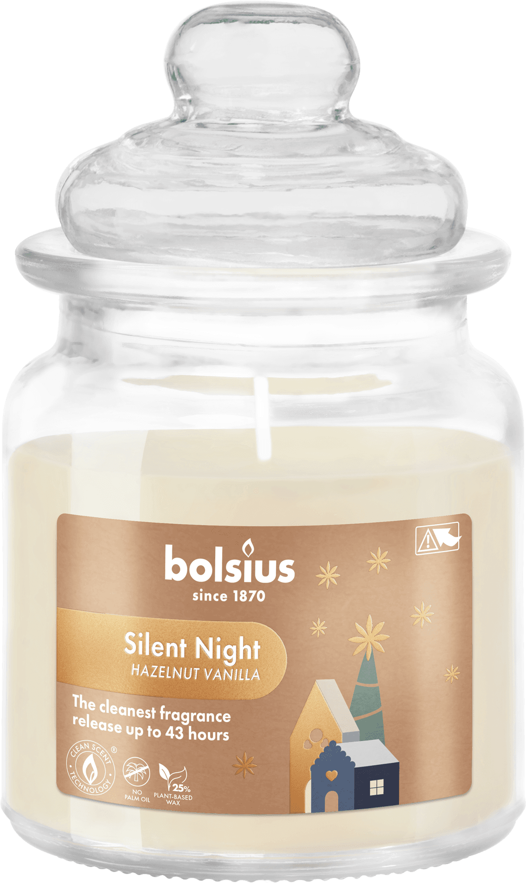 bolsius True Glow Duftglas Silent Night mittel