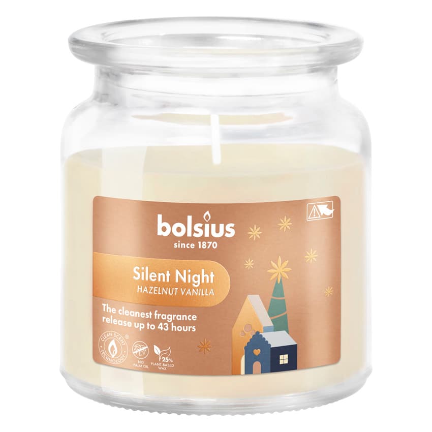 Produktbild bolsius True Glow Duftglas Silent Night mittel 2 von 2