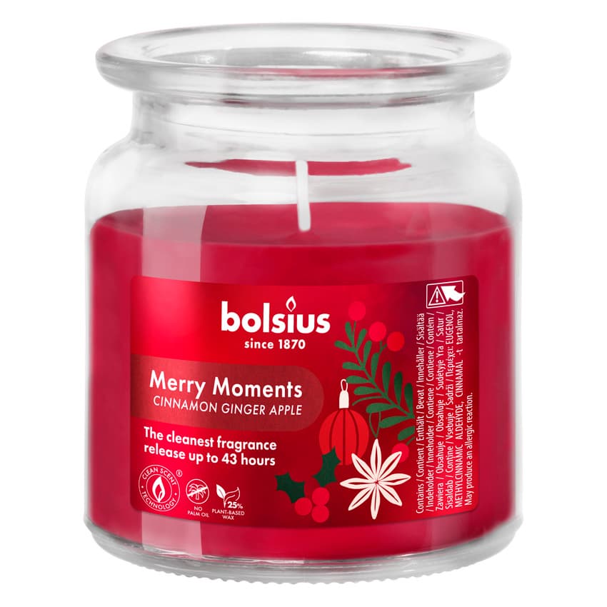 Produktbild bolsius True Glow Duftglas Merry Moments mittel 2 von 2