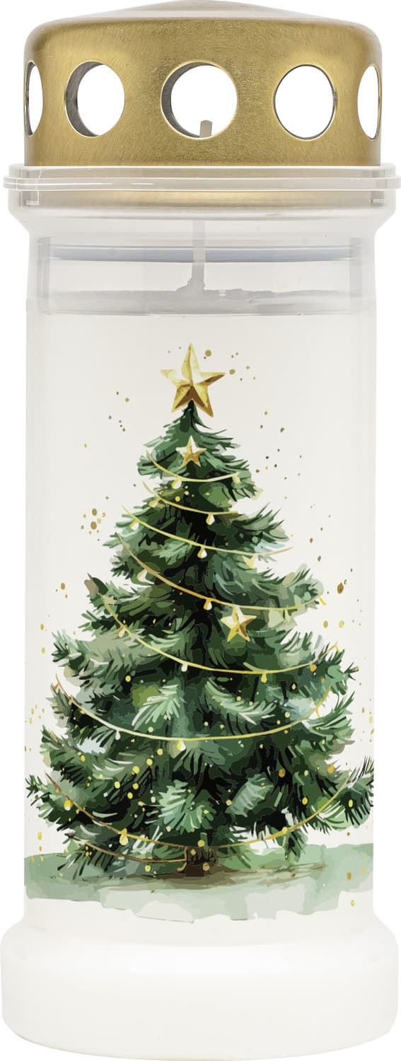 bolsius Grablicht Weihnachten