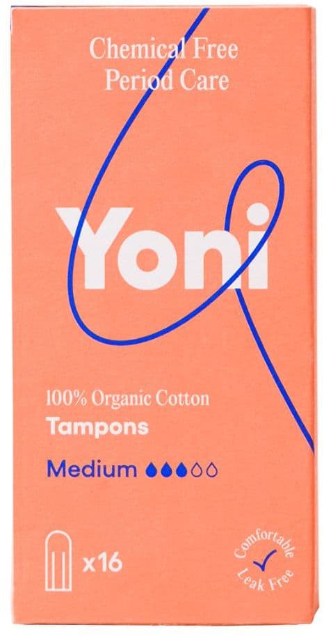 YONI Bio-Baumwolle Tampons normal