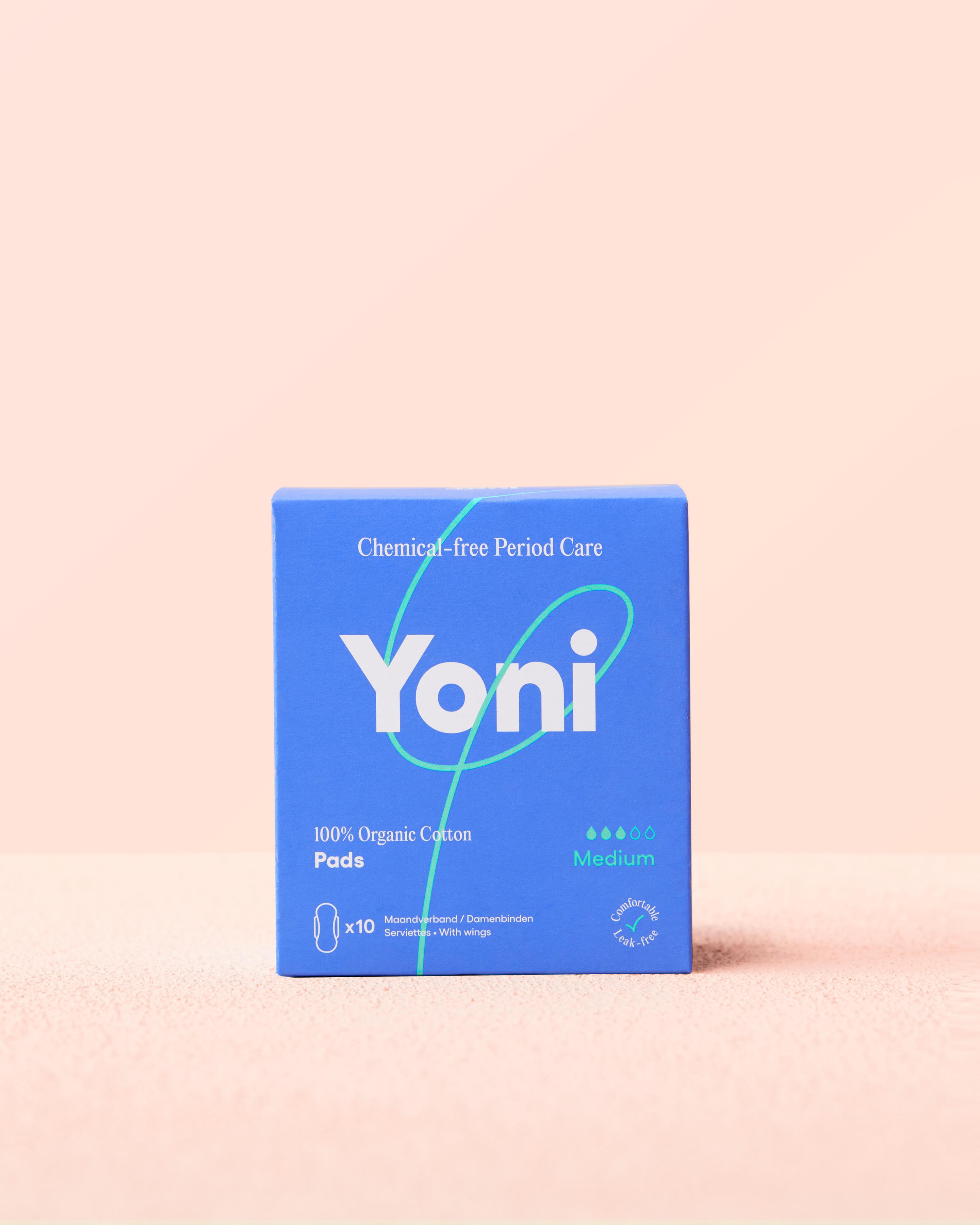 Produktbild YONI Binden normal mit Flügeln 100% Bio Baumwolle 3 von 4