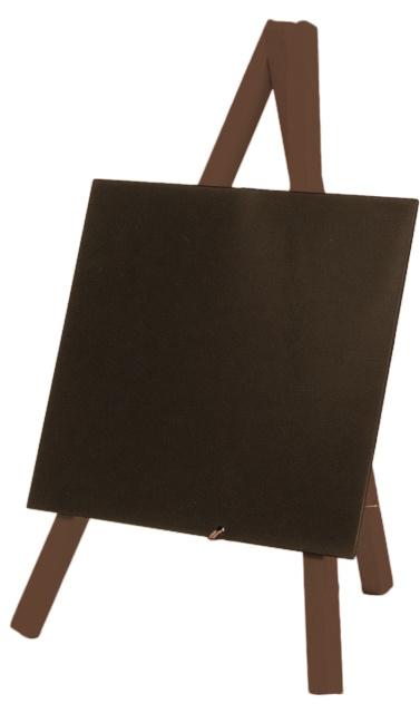 Produktbild Securit Tisch-Kreidetafel Mini Staffelei schwarz inklusive Kreidemarker 3 von 3