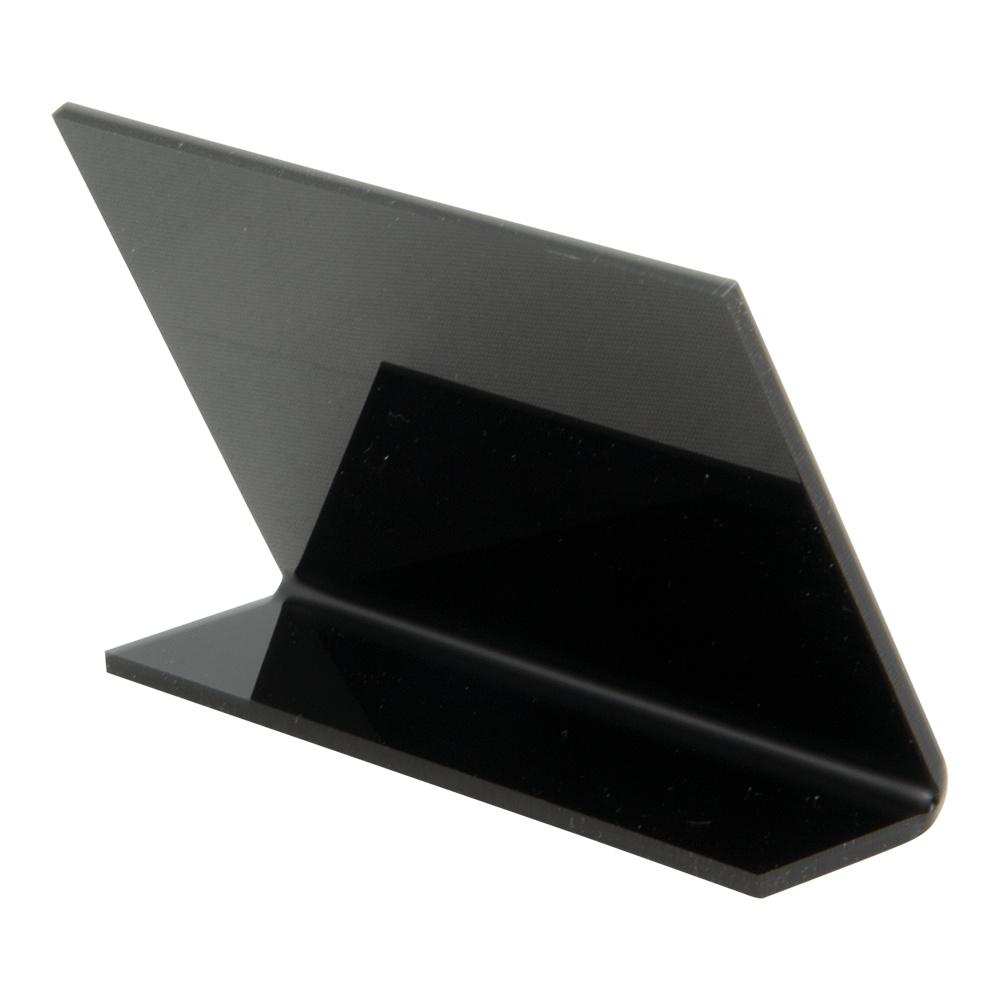 Produktbild Securit® Tischaufsteller Acryl Kreidetafel  L-Vertikal , DIN A8, schwarz 4 von 6