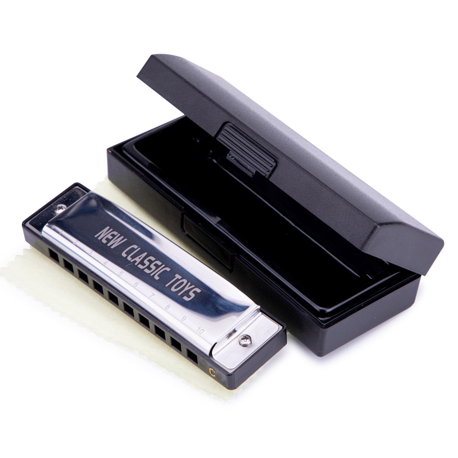 Produktbild New Classic Toys Mundharmonika 10 Töne 10023 3 von 6