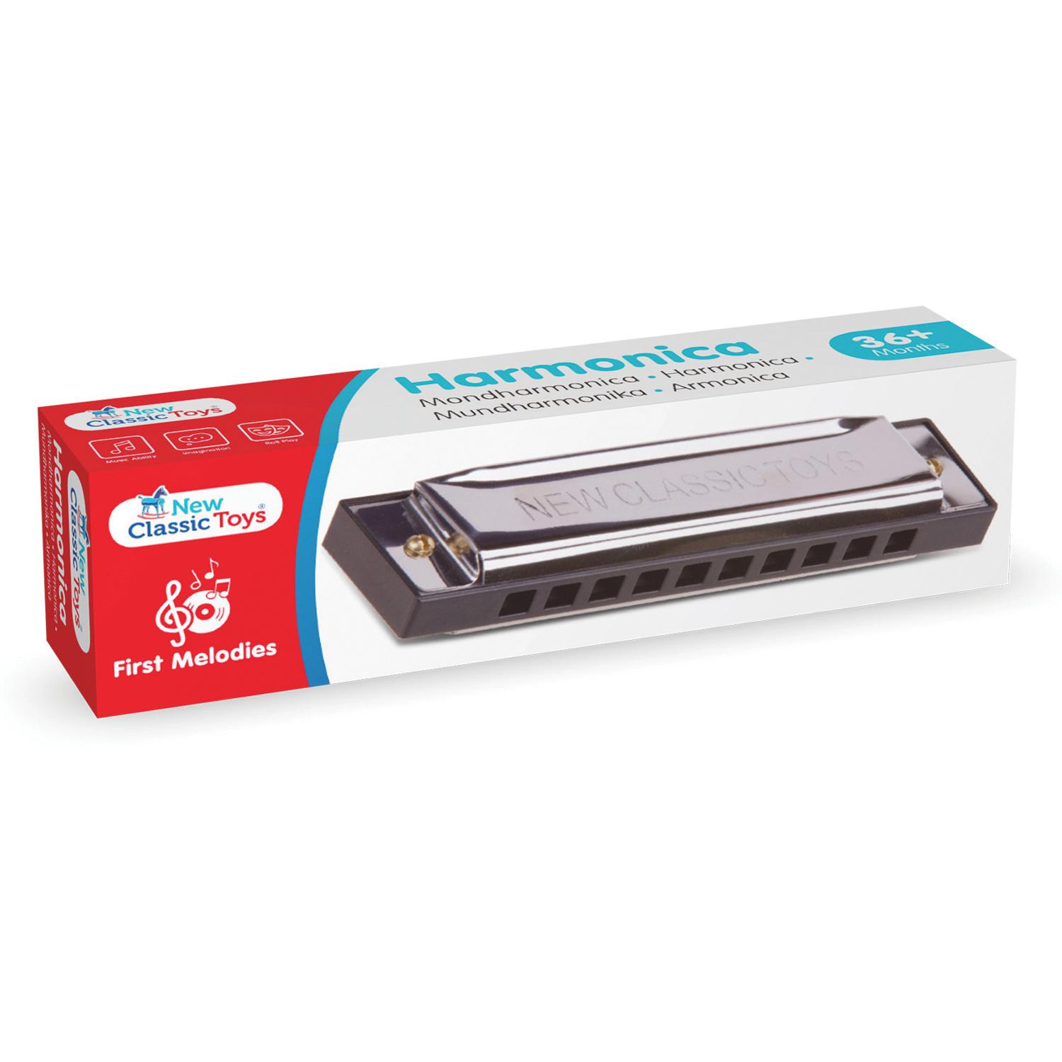 Produktbild New Classic Toys Mundharmonika 10 Töne 10023 6 von 6