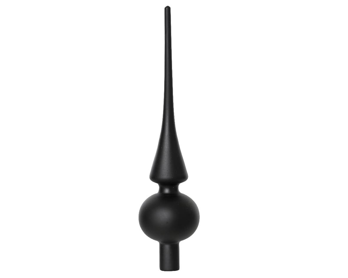 Decoris Weihnachtsdekoration Glasbaumspitze Matt 26cm