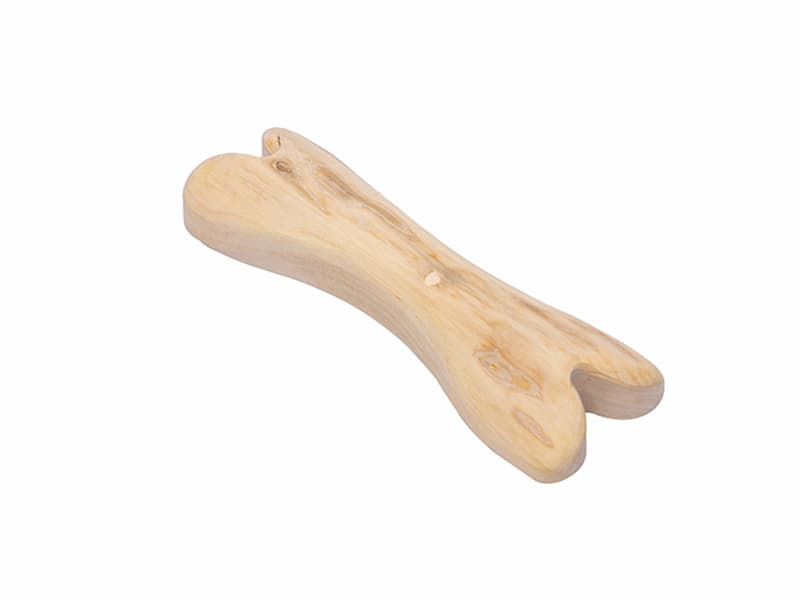 Quapas Hundespielzeug Kaffeeholz Bone Chew Stick L
