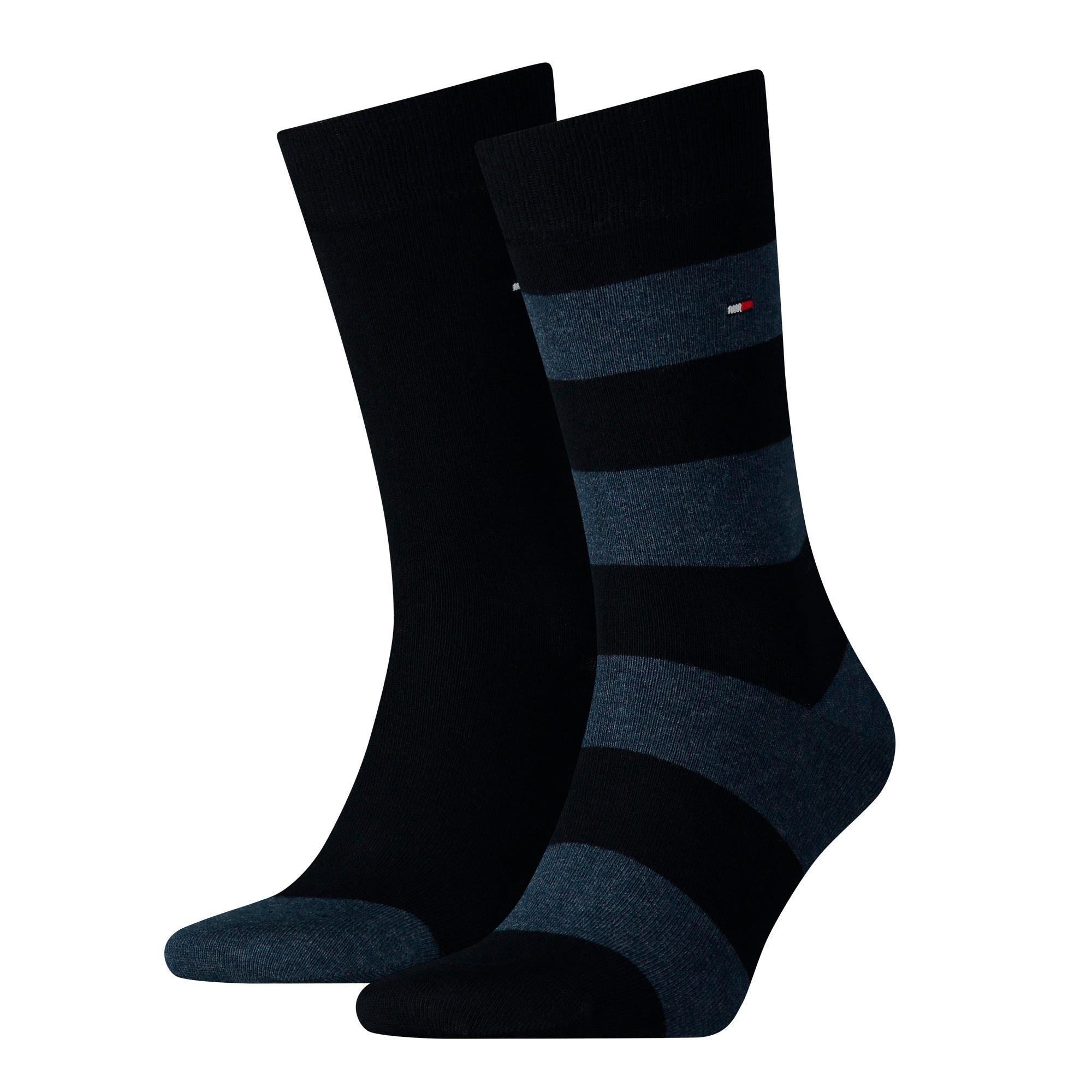 TOMMY HILFIGER Herren Socken Rugby 2er Pack