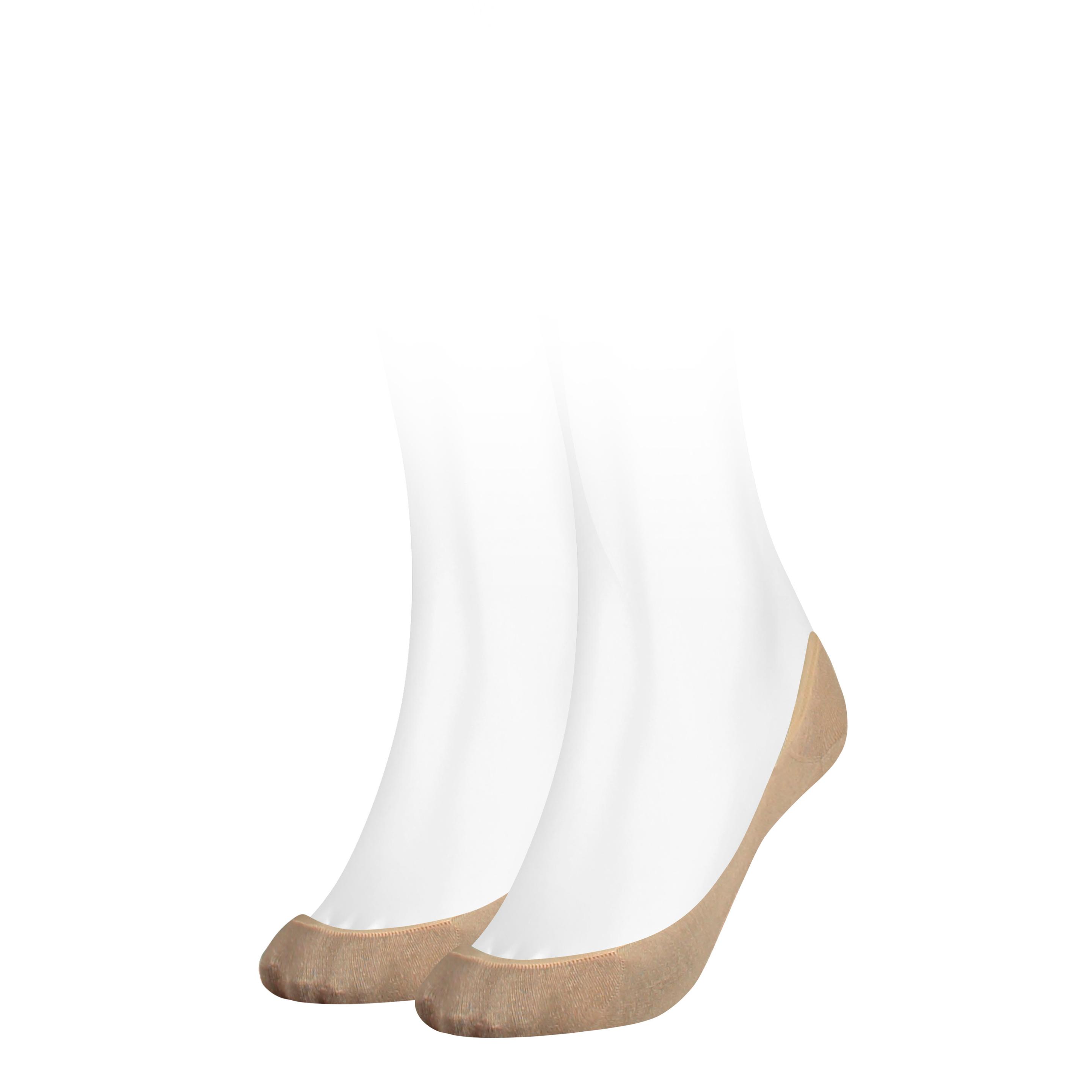 TOMMY HILFIGER Damen Füßlinge Ballerina Step 2er Pack