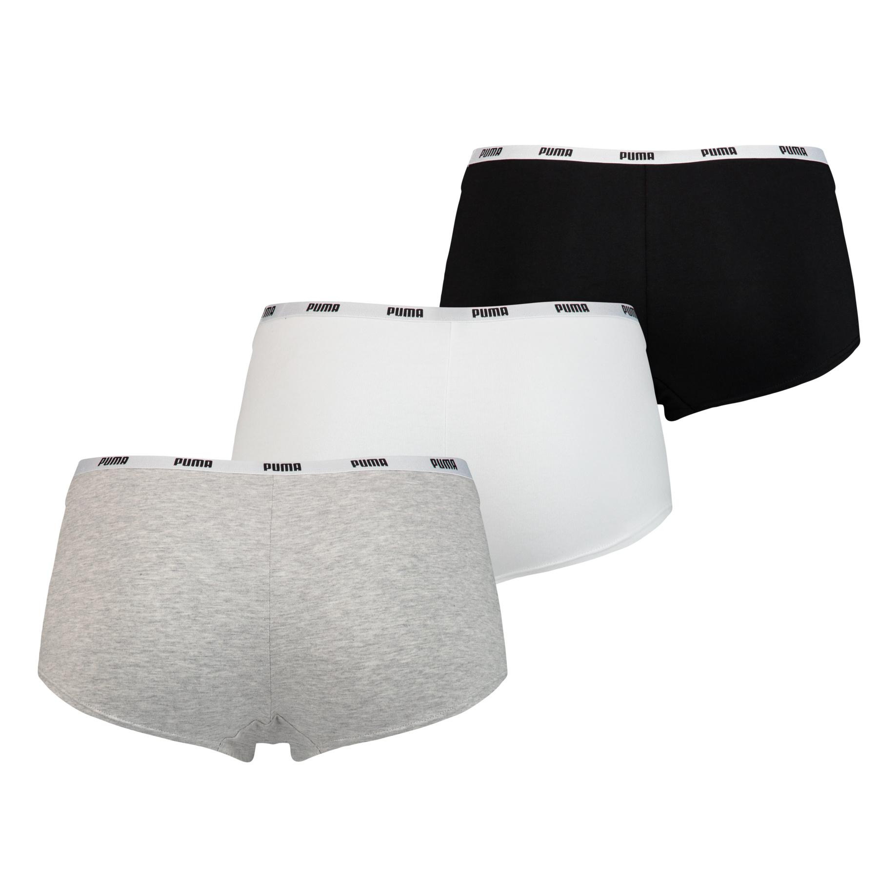 Produktbild PUMA Damen Unterhose Mini Short 3er Pack 2 von 2