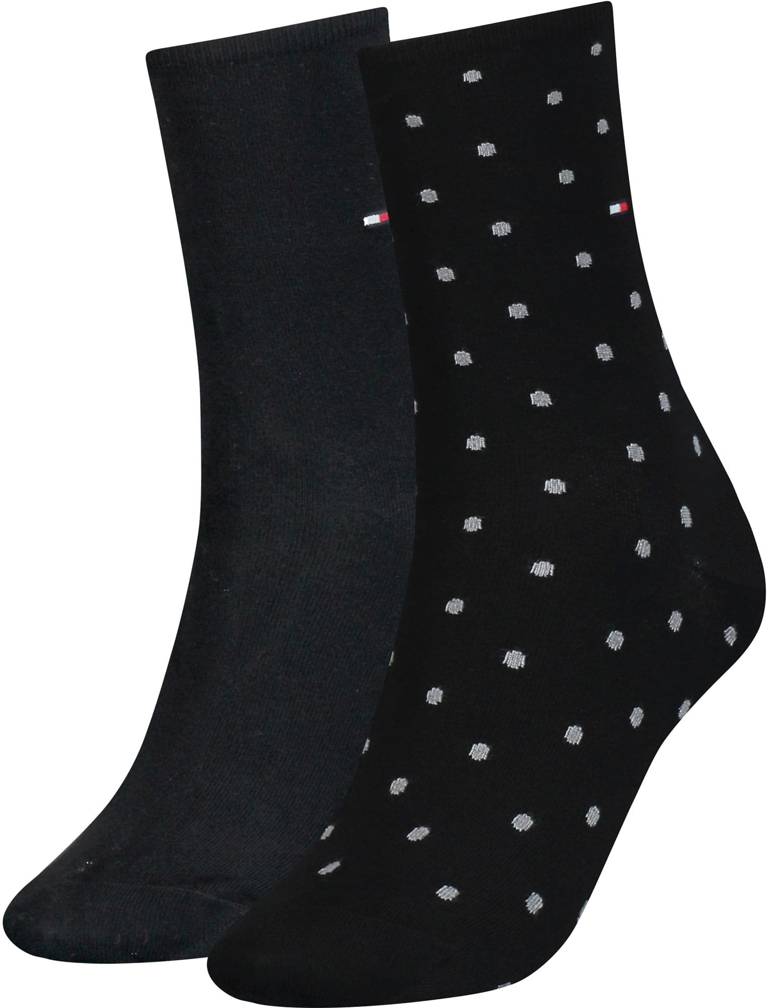 TOMMY HILFIGER Damen Socken Dot 2er Pack