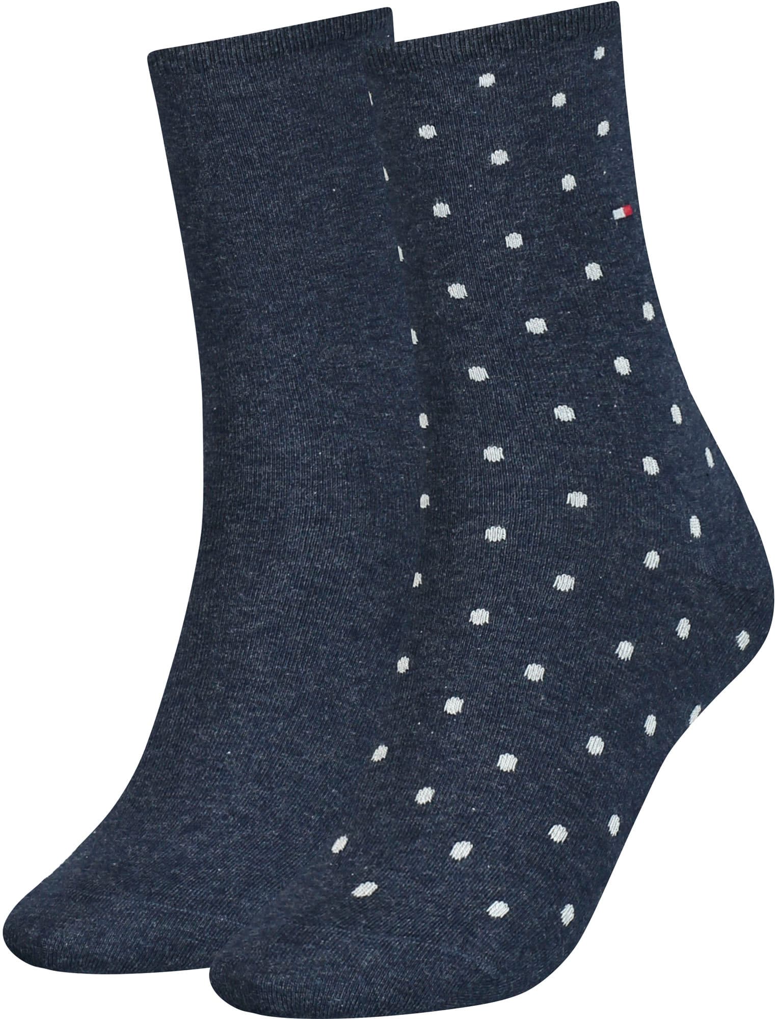 TOMMY HILFIGER Damen Socken Dot 2er Pack