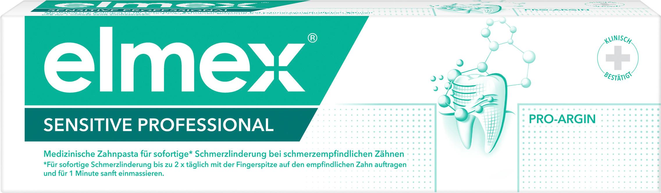 elmex Zahnpasta Sensitive Professional - Zahncreme bei schmerzempfindlichen Zähnen
