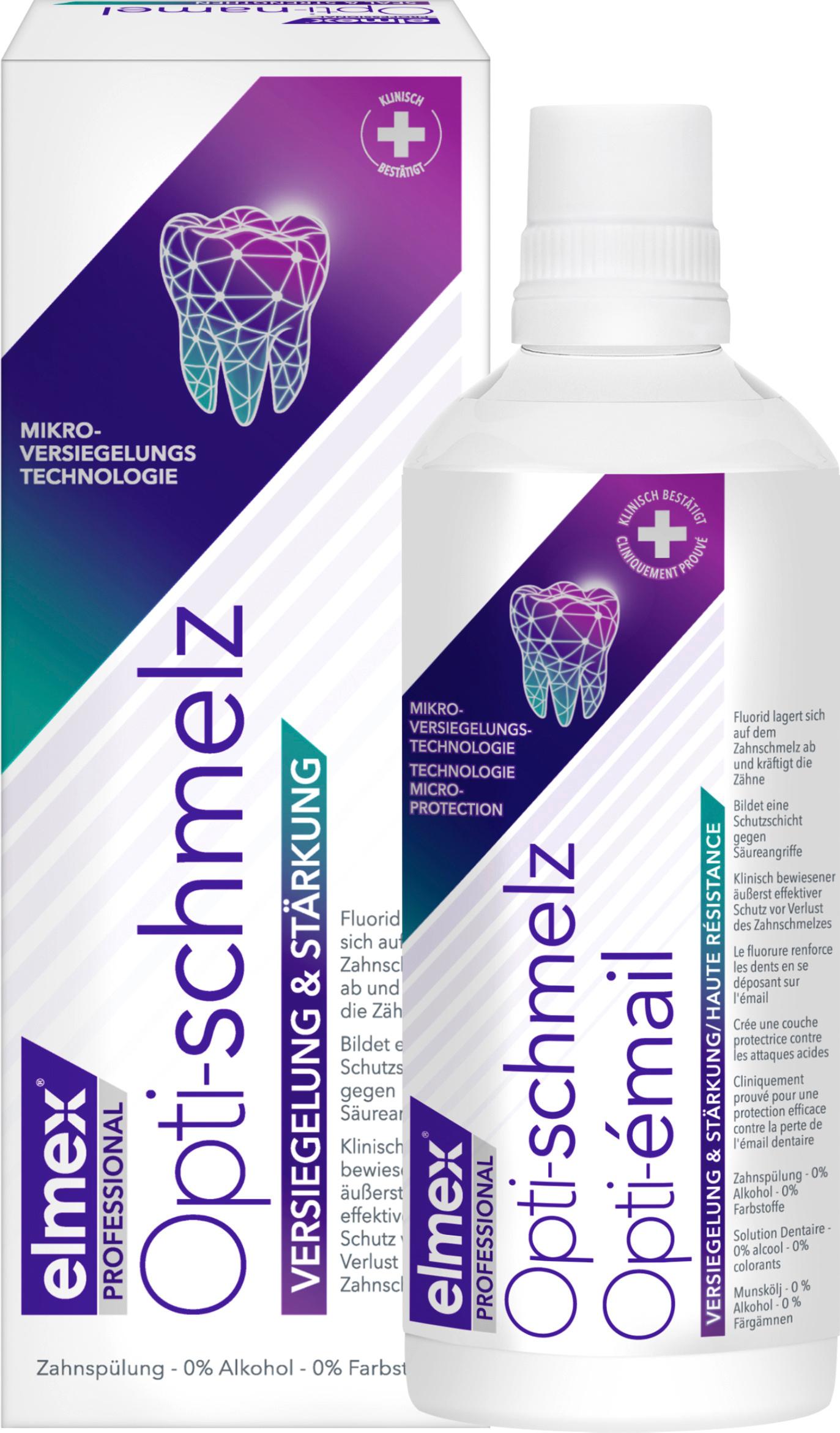 elmex Opti-schmelz Mundspülung Reparatur&Versiegelung