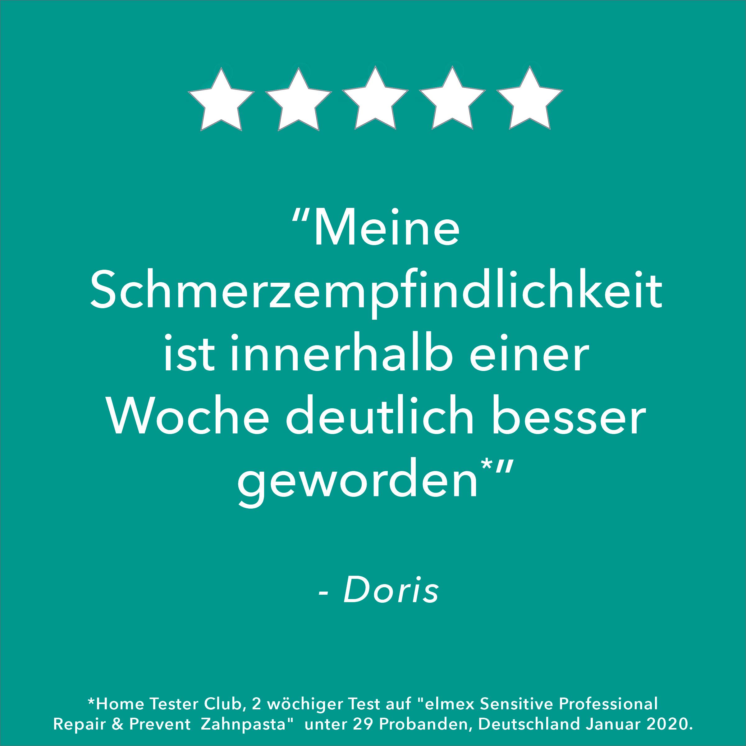 Produktbild elmex Zahnpasta Sensitive Professional Repair&Prevent – Sofortige* Schmerzlinderung und anhaltende Prävention 6 von 10
