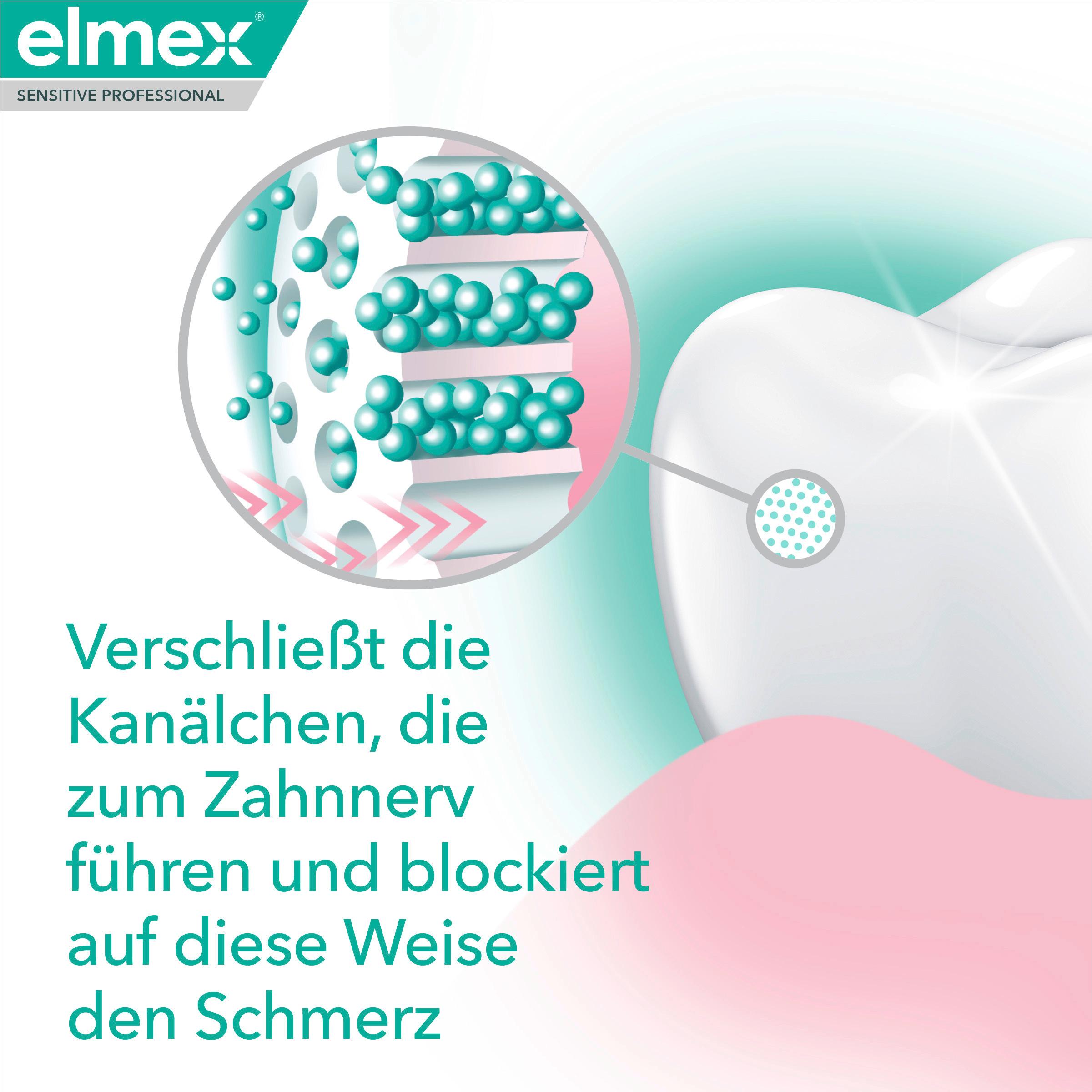 Produktbild elmex Zahnpasta Sensitive Professional Repair&Prevent – Sofortige* Schmerzlinderung und anhaltende Prävention 7 von 10