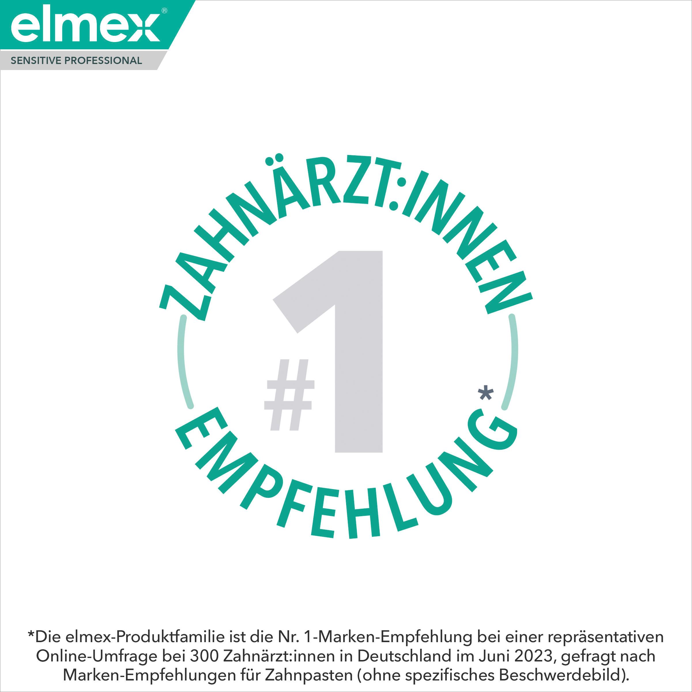 Produktbild elmex Zahnpasta Sensitive Professional Repair&Prevent – Sofortige* Schmerzlinderung und anhaltende Prävention 3 von 10