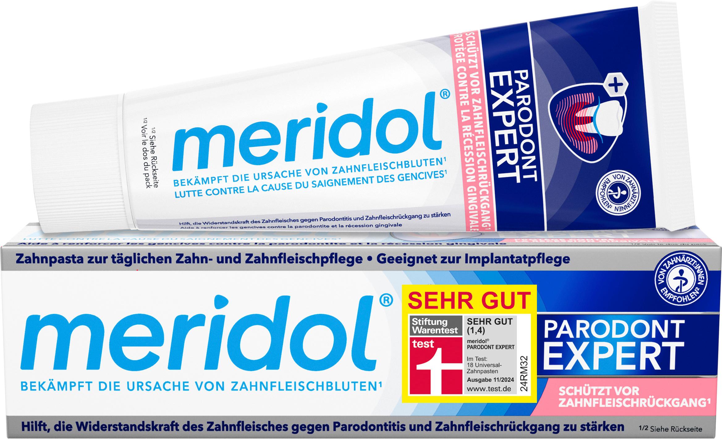 Produktbild meridol Zahnpasta Parodont Expert bei Parodontitis und Zahnfleischrückgang 2 von 11