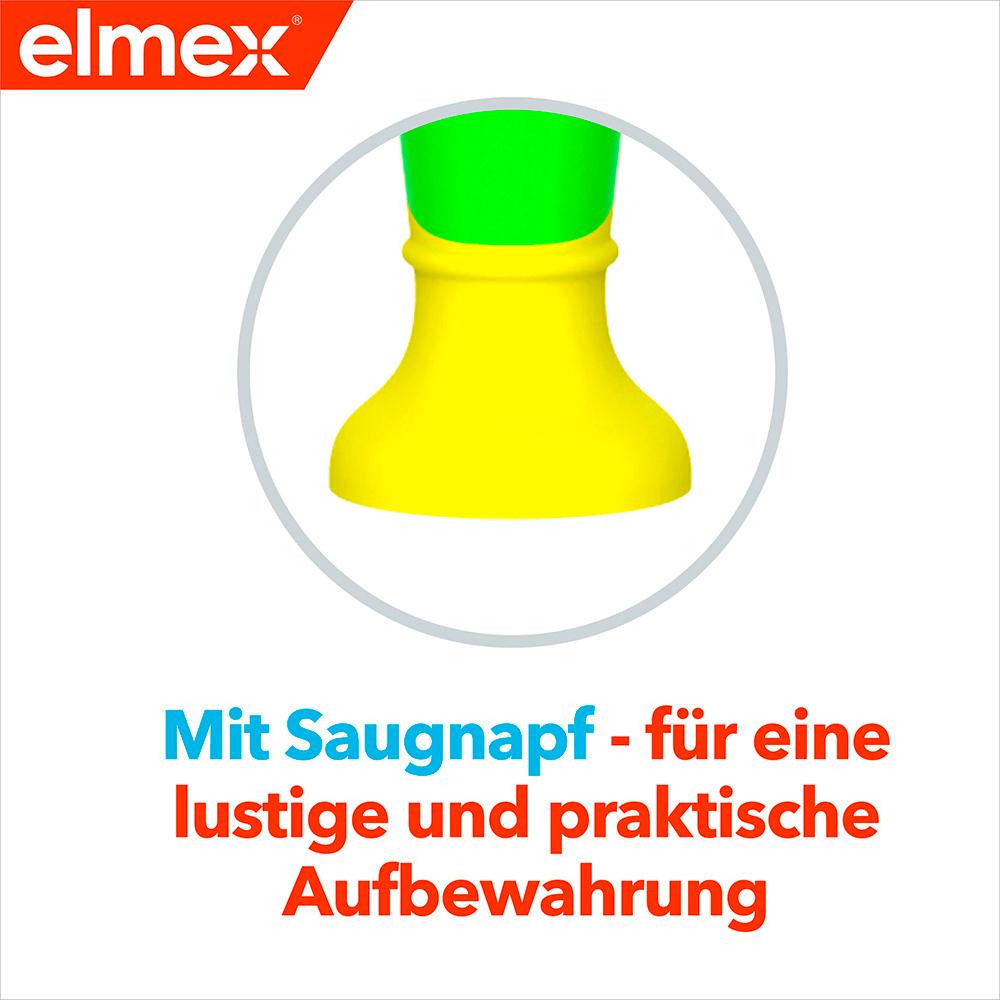 Produktbild elmex Zahnbürste für Kinder im Alter von 2-6 Jahre mit kleinem Bürstenkopf, Doppelpack 9 von 11