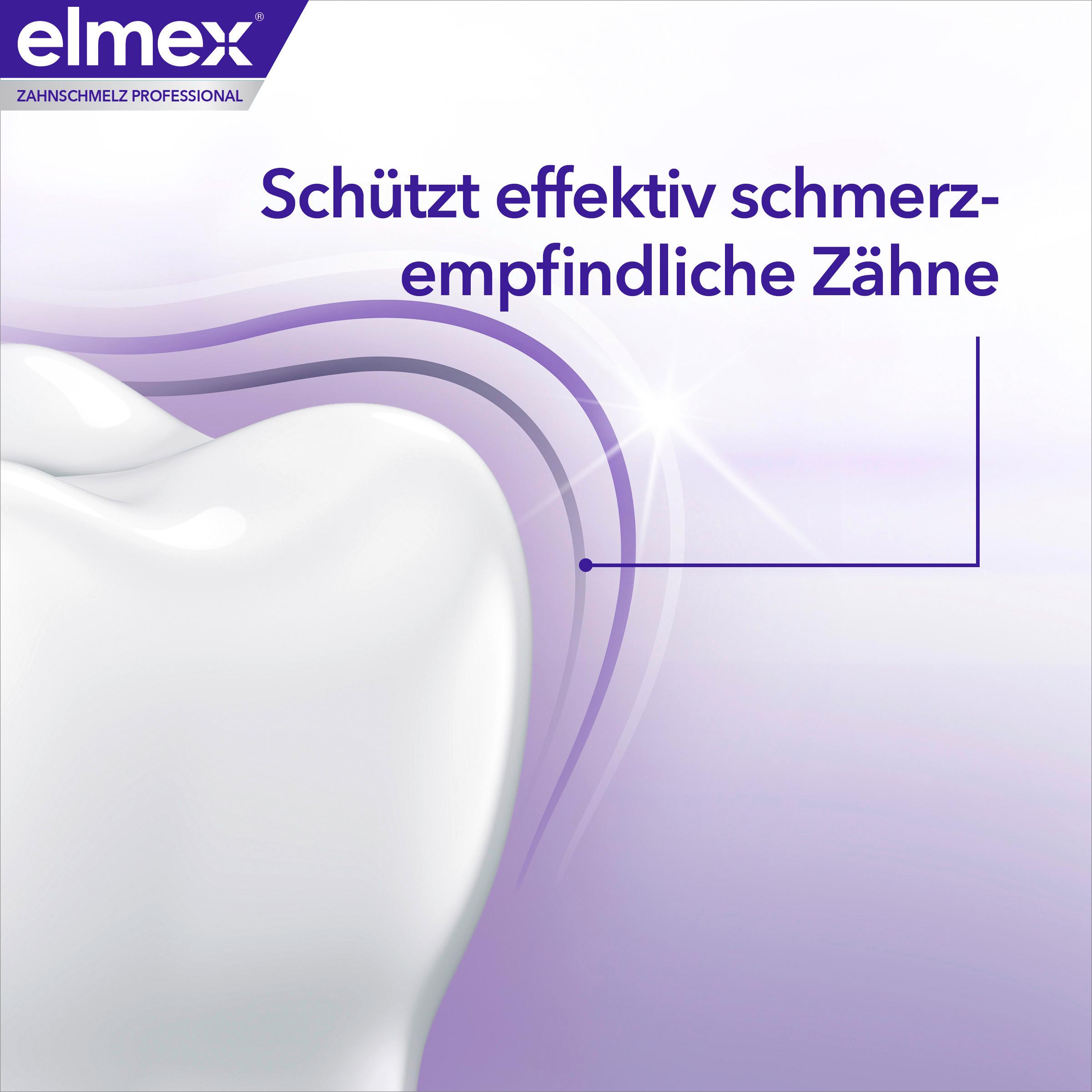 Produktbild elmex Zahnpasta Professional Opti-schmelz Versiegelung&Stärkung – versiegelt den Zahnschmelz, schützt vor Zahnschmelzabbau 5 von 8