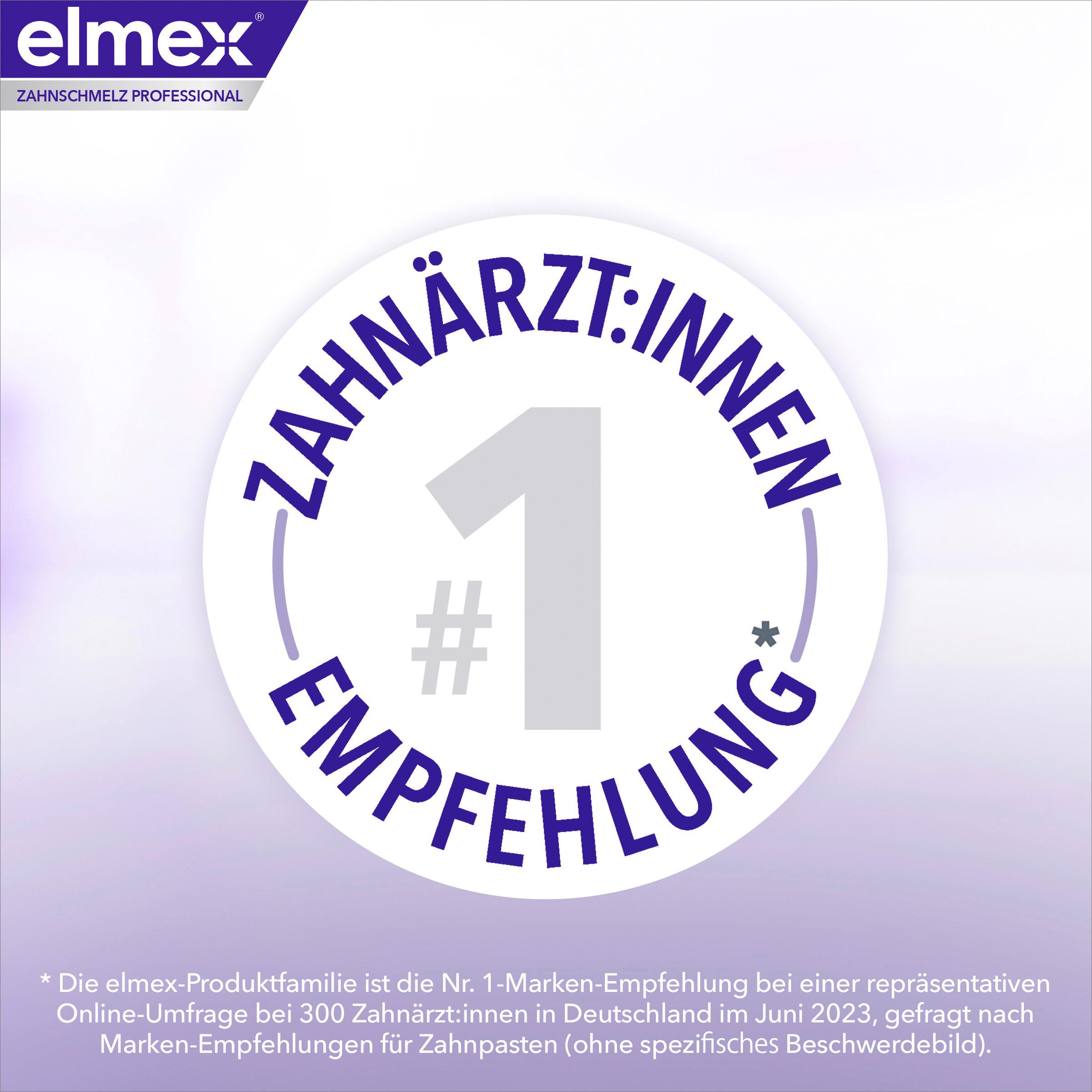 Produktbild elmex Zahnpasta Professional Opti-schmelz Versiegelung&Stärkung – versiegelt den Zahnschmelz, schützt vor Zahnschmelzabbau 8 von 8