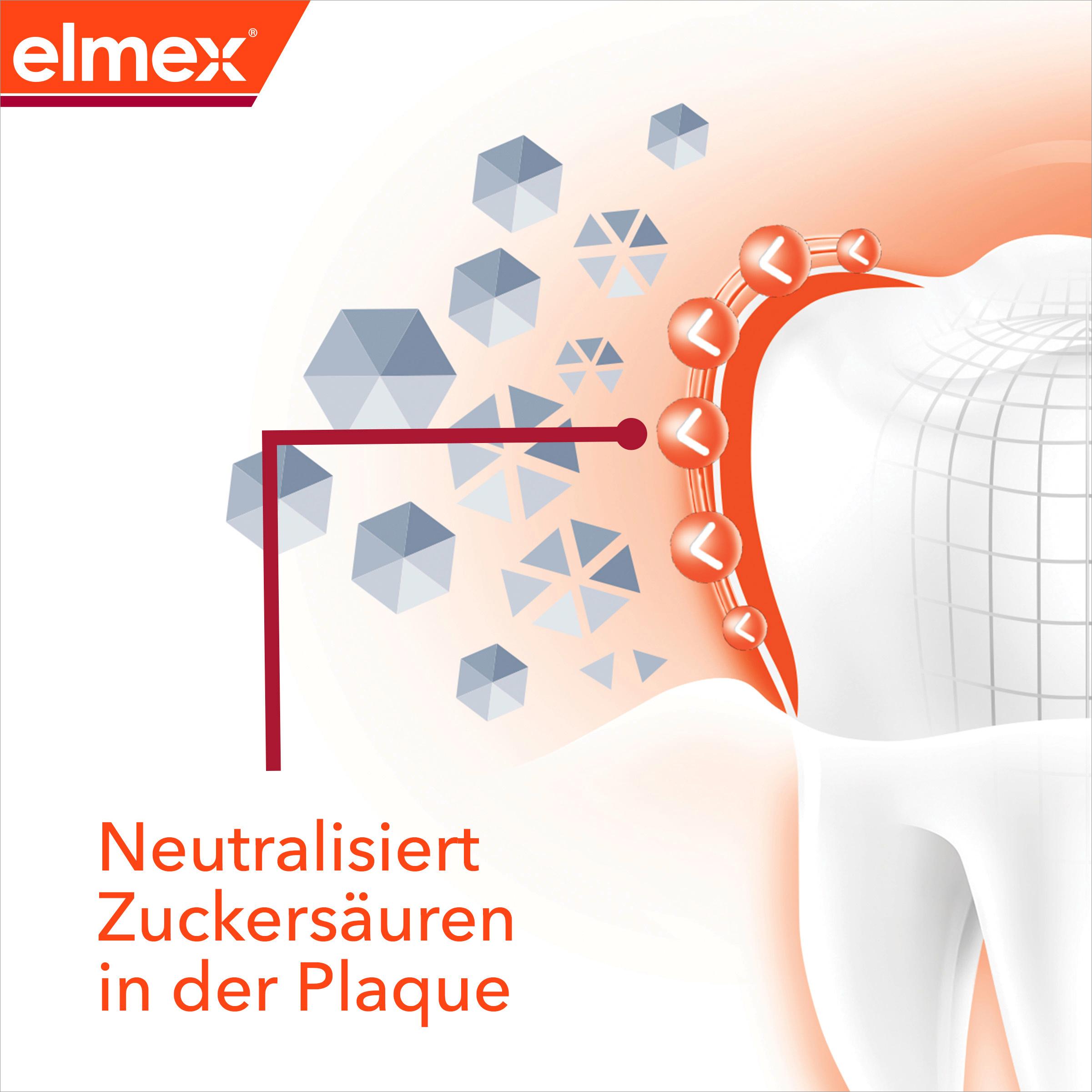 Produktbild elmex Zahnpasta Kariesschutz Professional – medizinische Zahnreinigung mit patentiertem Zuckersäuren-Neutralisator 8 von 11