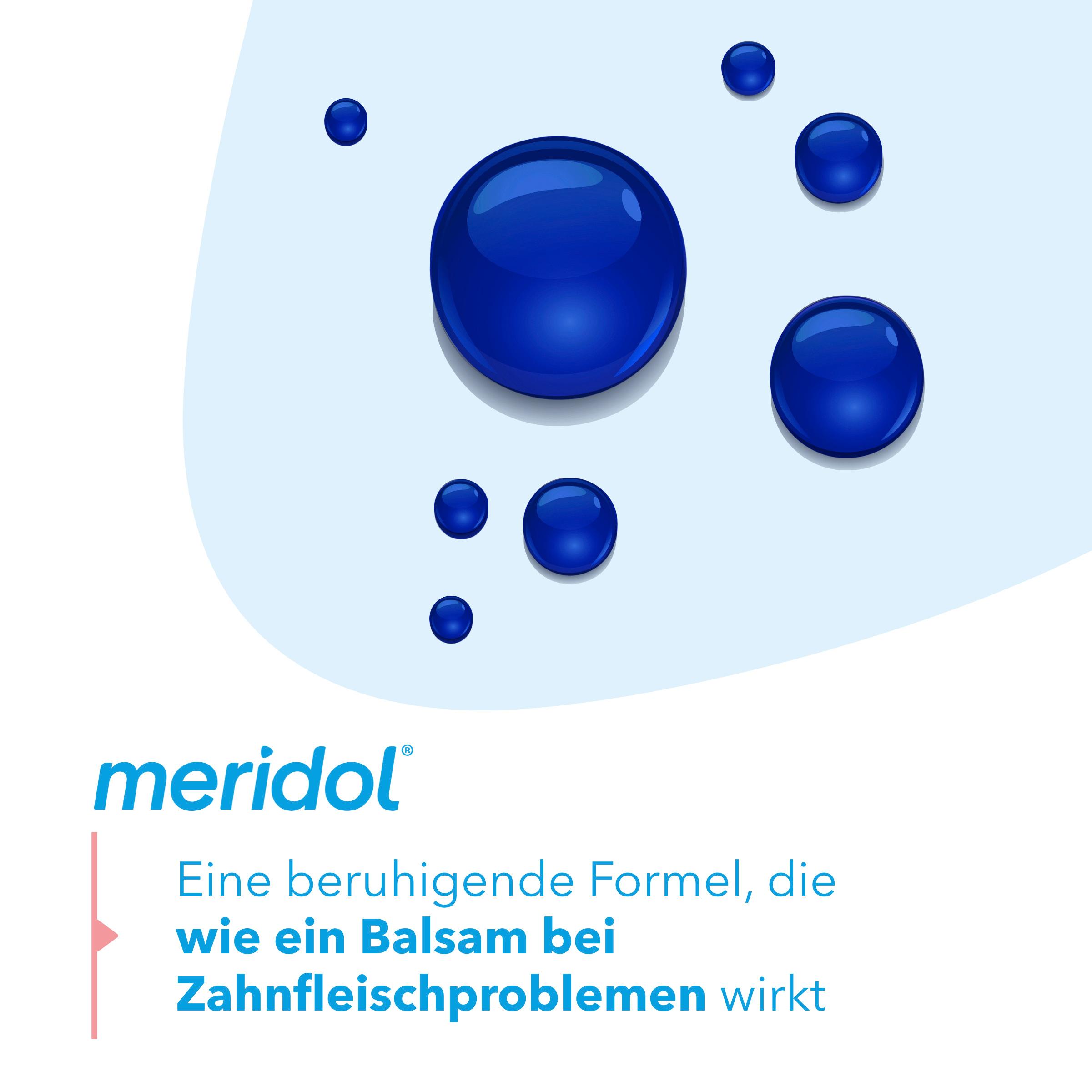 Produktbild meridol Mundspülung Rundumpflege - antibakteriell, schützt Zahnfleisch, stärkt Zähne, erfrischt Atem 8 von 11