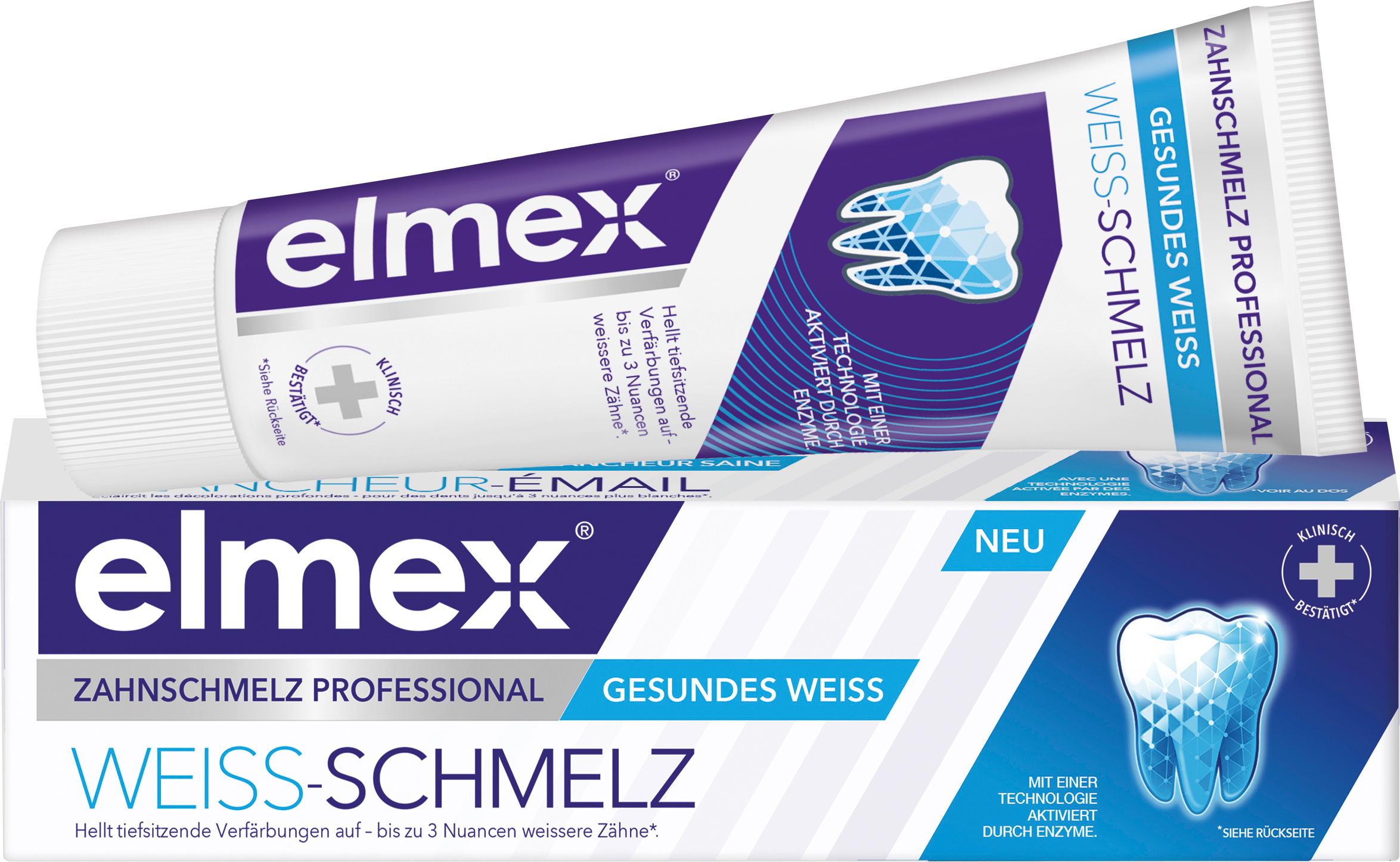 Produktbild Elmex Zahnschmelz Professional Zahnpasta Gesundes Weiß 5 von 12