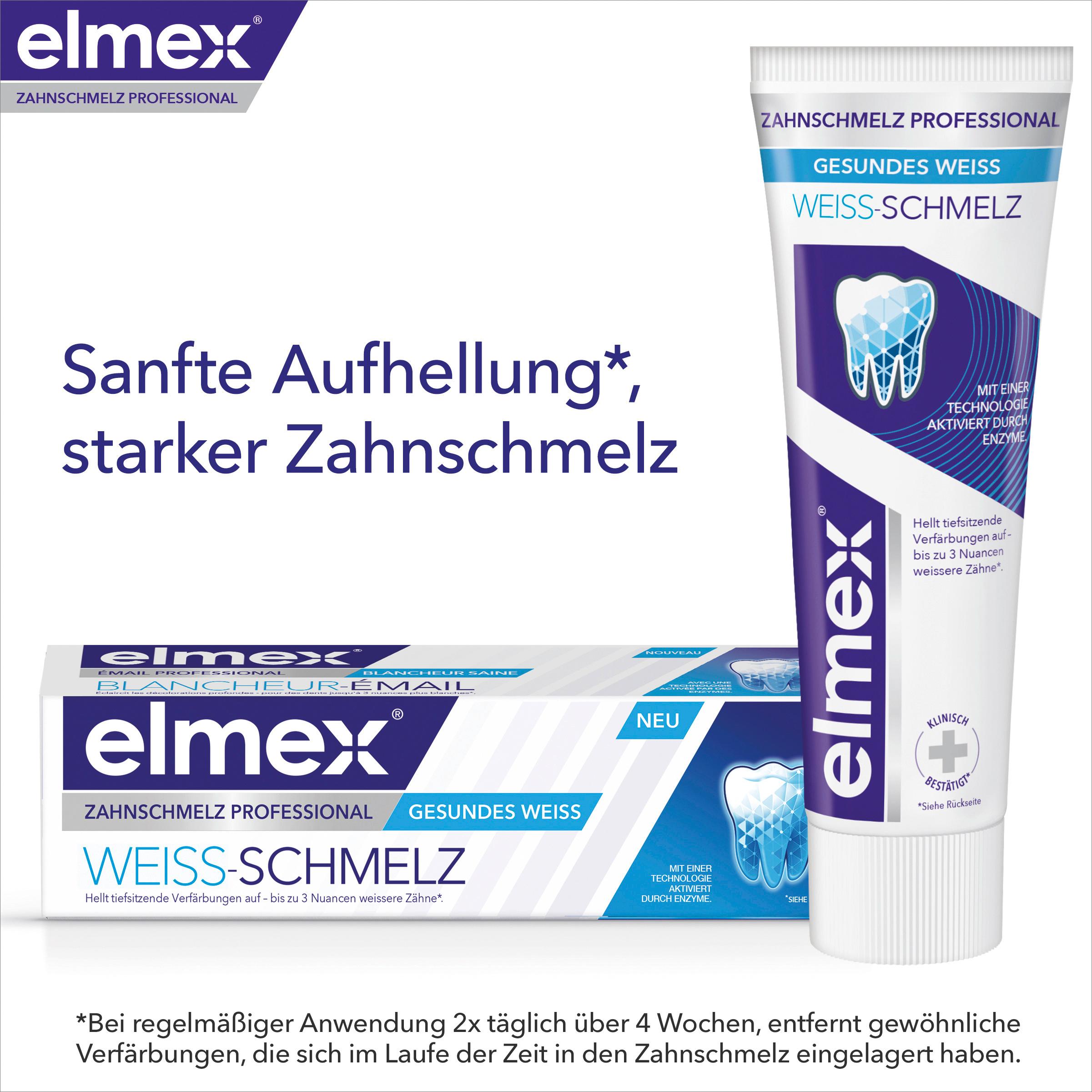 Produktbild Elmex Zahnschmelz Professional Zahnpasta Gesundes Weiß 10 von 12