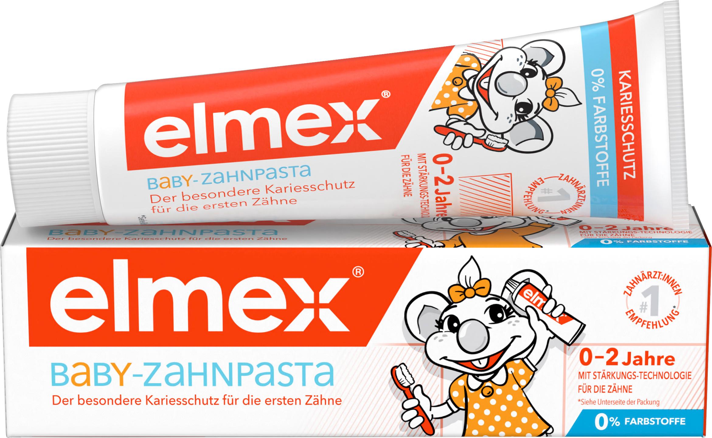 Produktbild elmex Zahncreme Baby-Zahnpasta 0-2 Jahre 2 von 8