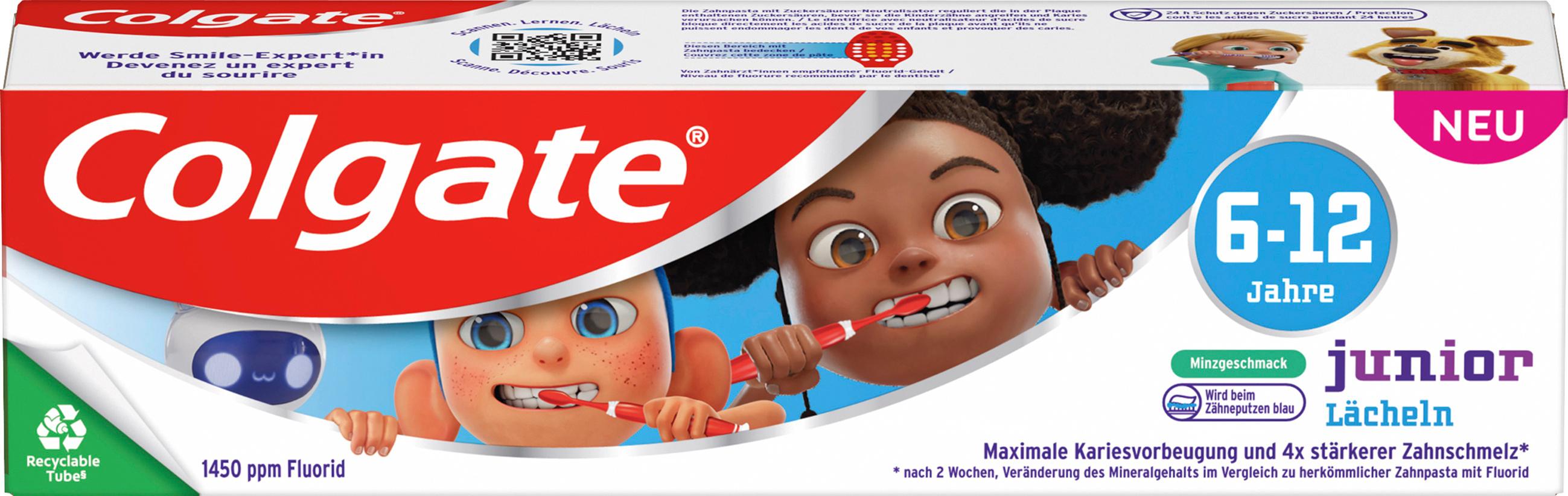 Colgate Junior Zahncreme Lächeln