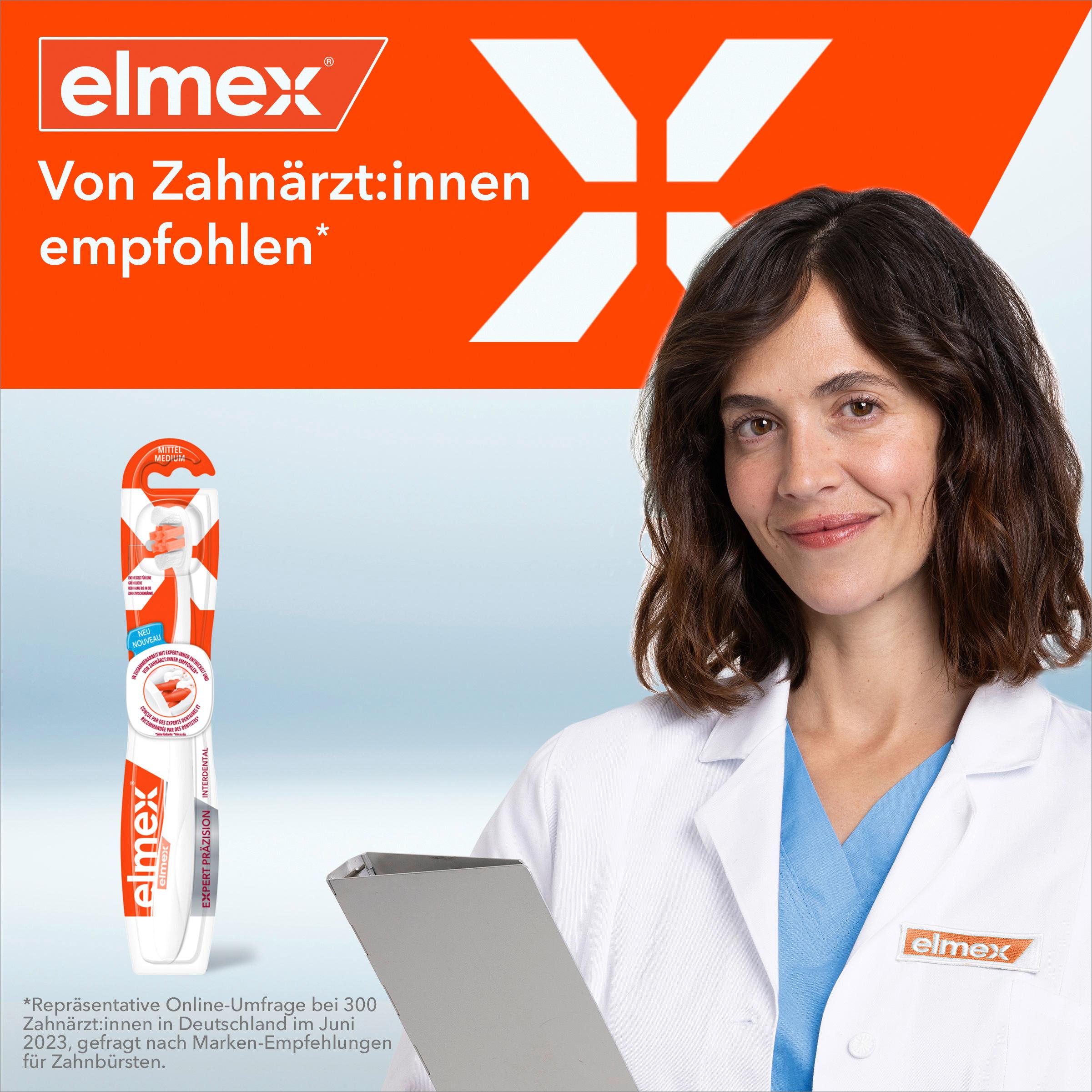 Produktbild Elmex Zahnbürste Expert Präzision Interdental Mittel 3 von 8