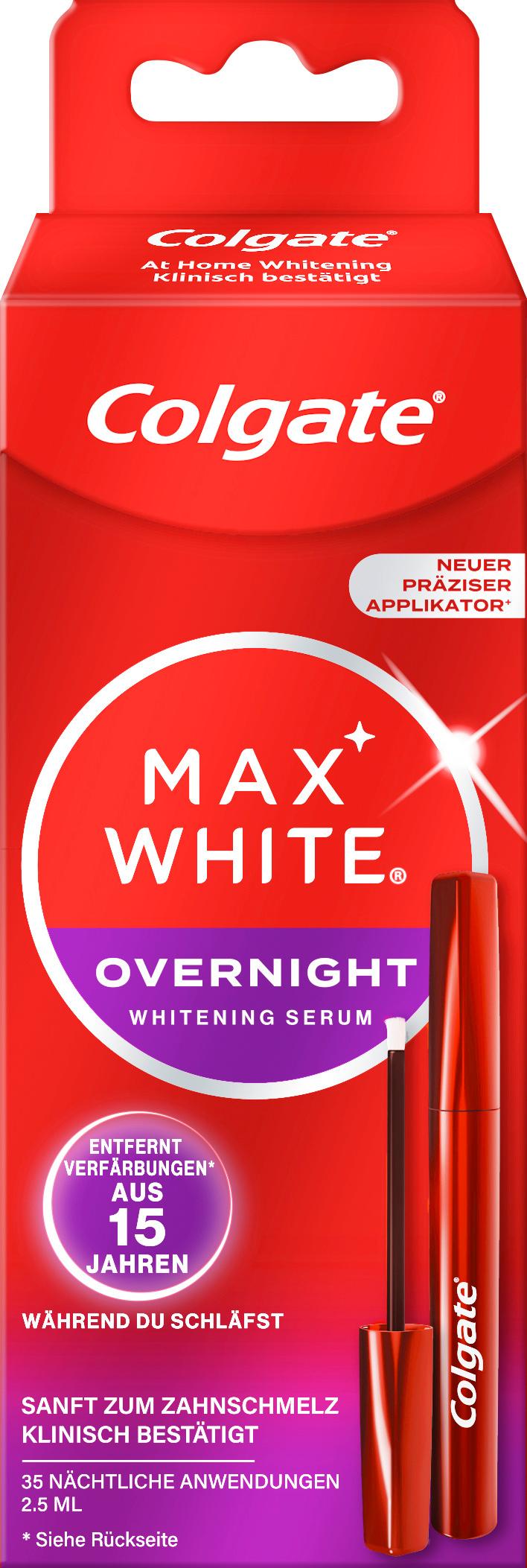 Colgate Whitening Serum Max White Overnight
